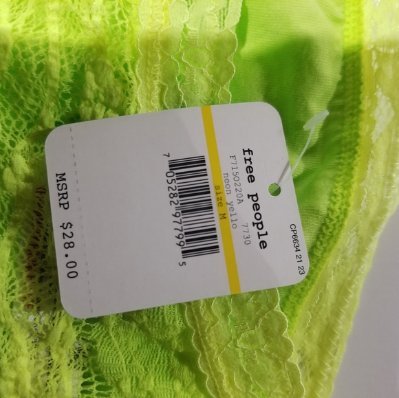 Free People Lace Scallop Bandeau - Medium - Picture 9 of 9